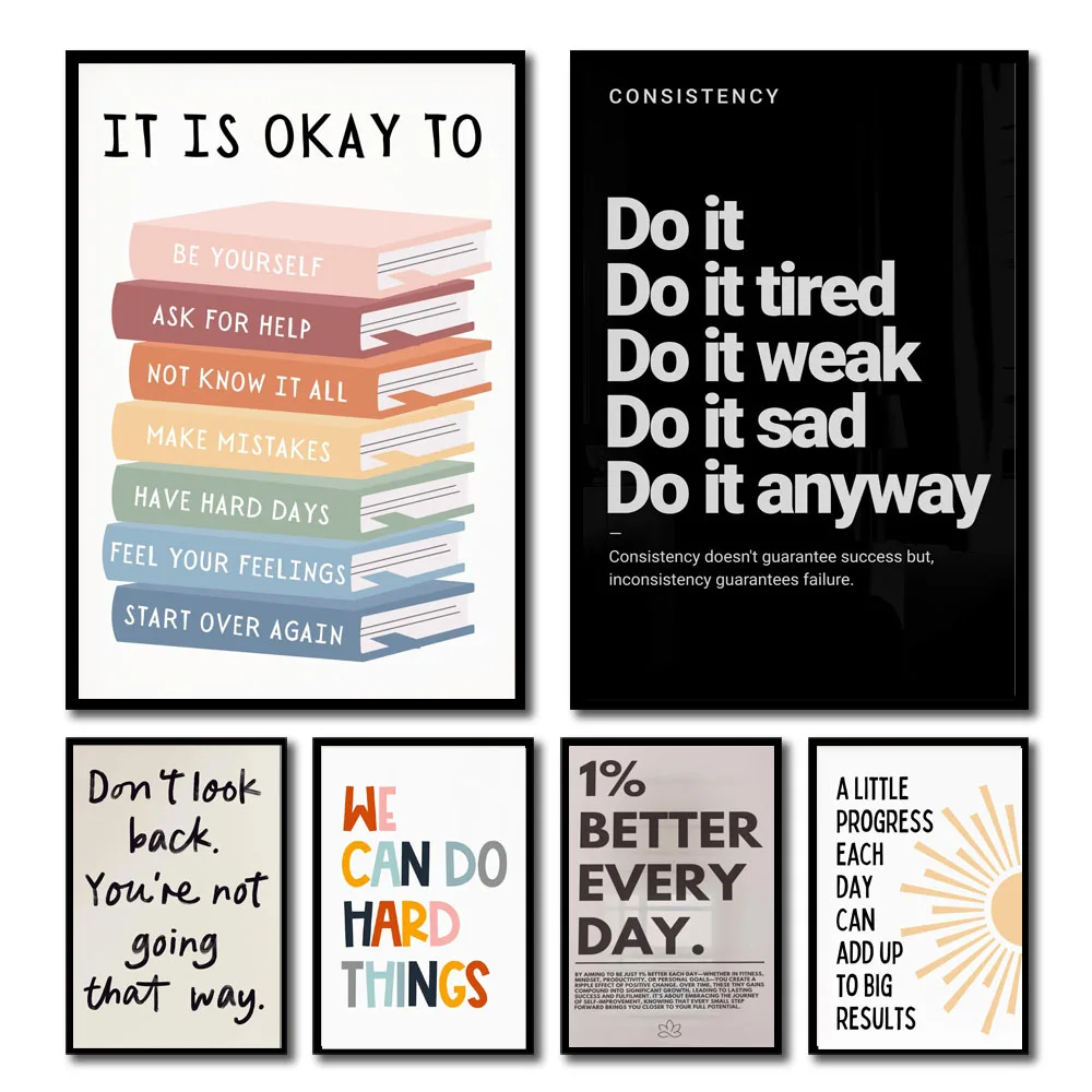 Home Decor Quotes Ideas - 1枚入り。心に響く名言ポスター。壁に飾るアート作品。モチベーションを高めるメッセージ。ユニークなギフトアイデア。ミニマルなデザインで、ご自宅やオフィスを飾りましょう。