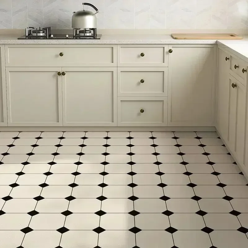 Home Decor Online Free - 防汚キッチンカーペット,耐油性フロアマット,PVC,防水,革,バルコニー,バスルーム,滑り止め