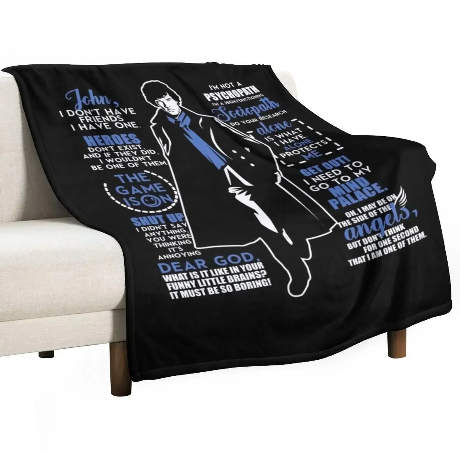 Home Decor Quotes Ideas - 引用。 V2.0 スローブランケット バレンタインギフトアイデア 暖かく柔らかなデザイナーズ装飾品 コスプレアニメブランケット