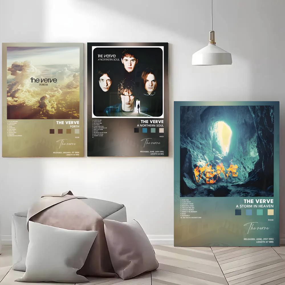 Home Decor Living Room Ideas - V-Verve アルバムポスター HD ウォールステッカー 壁画 自己粘着デカール