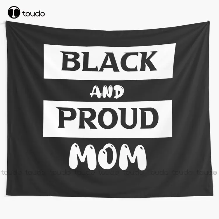 Home Decor Store - 新しいブラック＆プラウドママタペストリー、壁掛けタペストリー、店頭タペストリー、リビングルーム、寝室、寮、家の装飾に