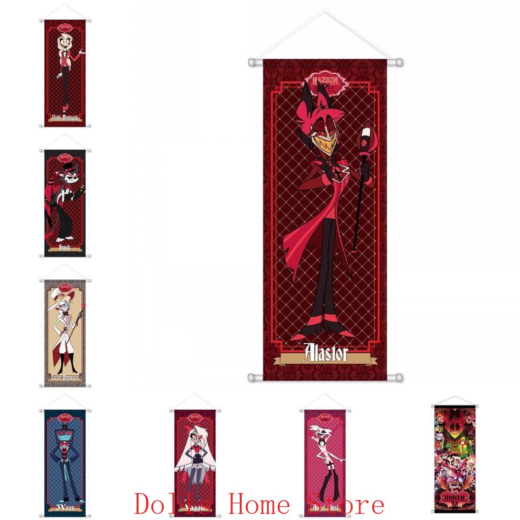 Home Decor Canvas - アニメスクロールキャンバス壁掛け絵画家の絵アニメポスター壁アートHDルームデコレーション75X28cm