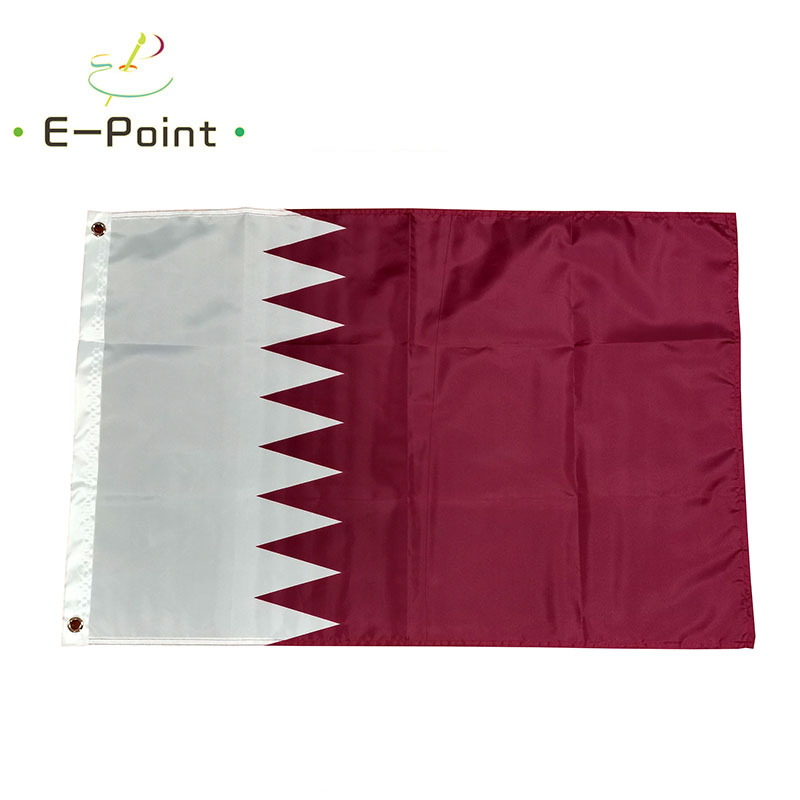 カタール国旗 2フィート×3フィート (60×90cm) 3 - Home Decor Qatar のレビューと価格