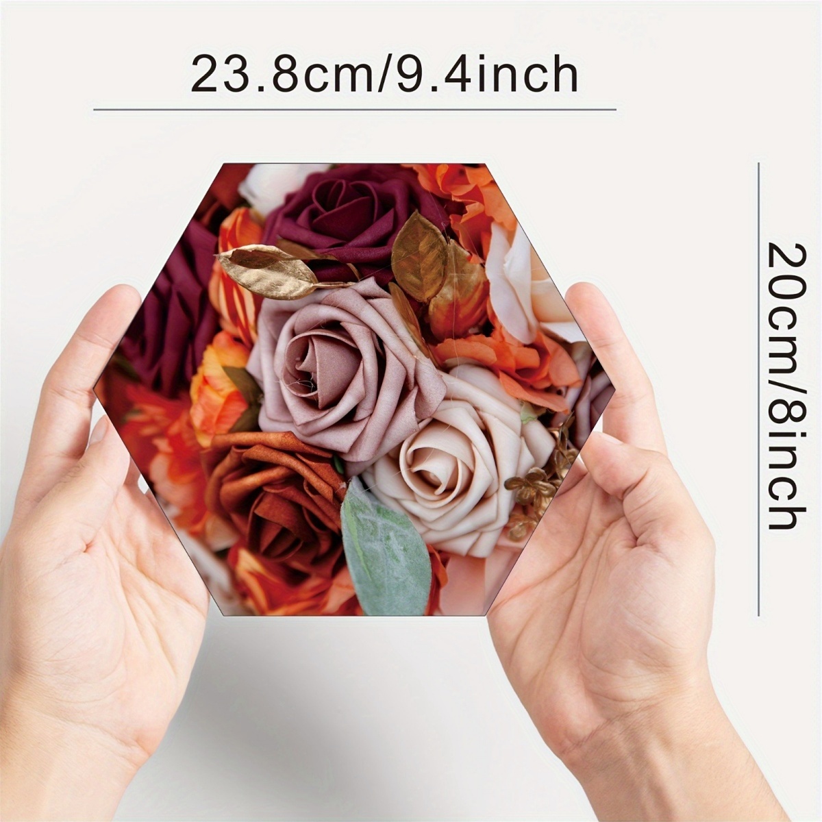 ユニークな六角形デザインが特徴の、オーダーメイドのアクリル製 - Home Decor Design のレビューと価格