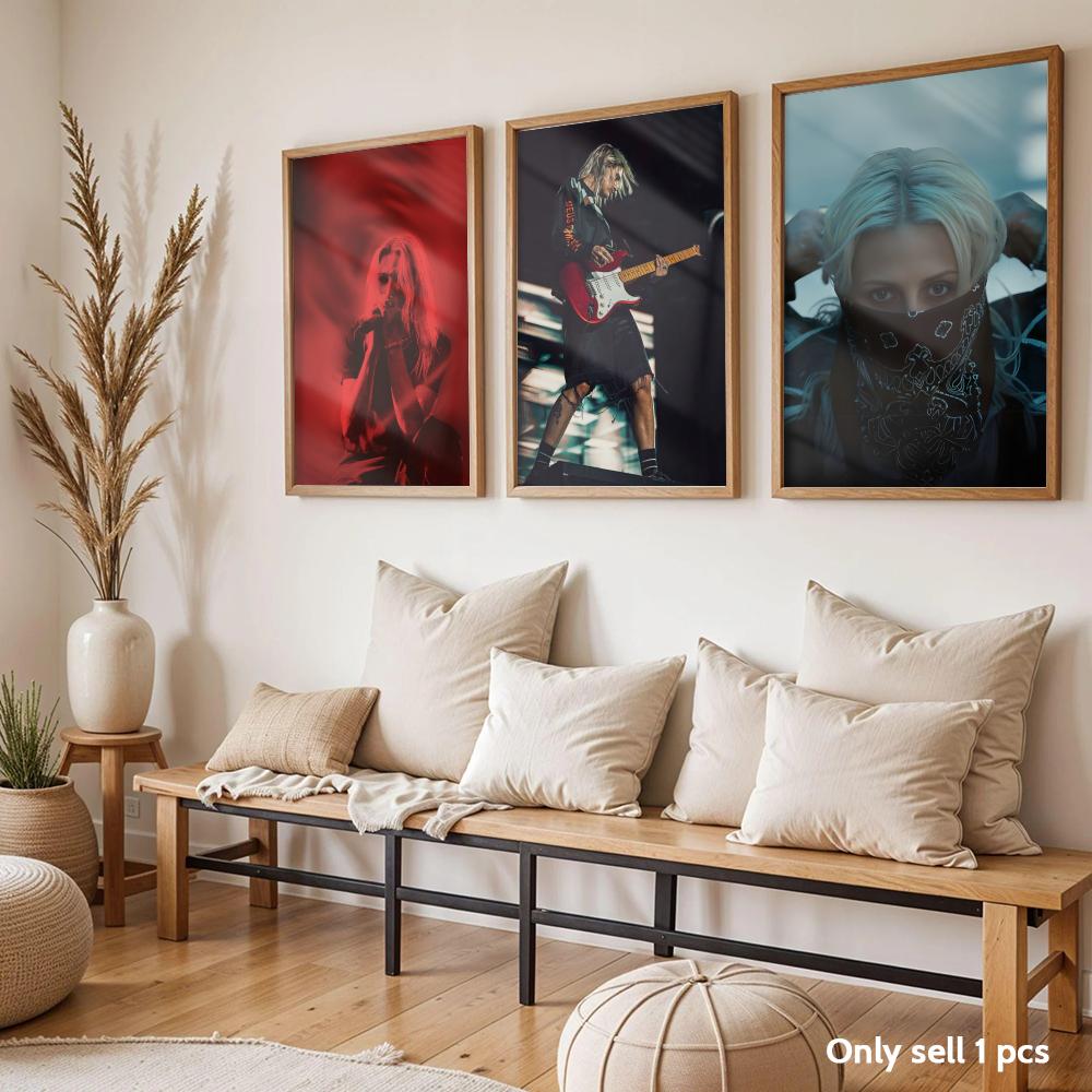 ギタリスト E-エミリー アームストロング ポスター モダン - Home Decor Living Room Ideas のレビューと価格