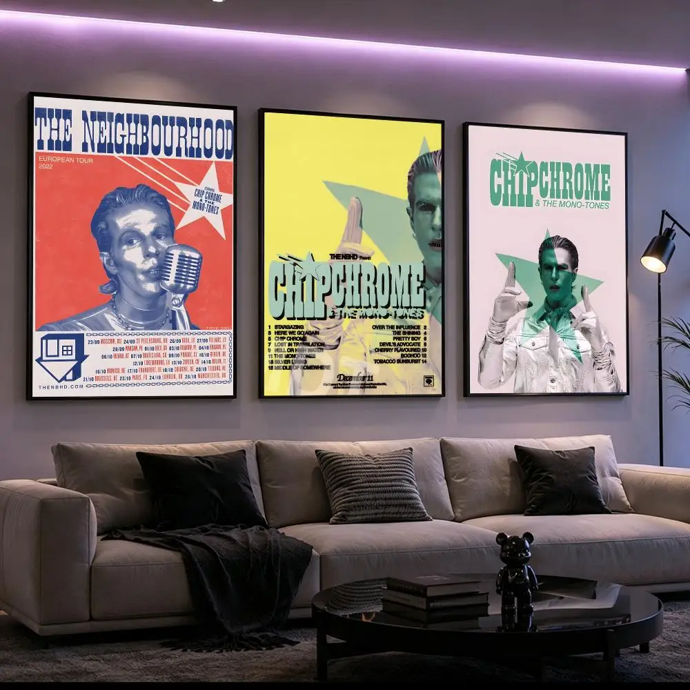 「近所のポスター」HDプリント、サイバーパンク風、壁掛けアー - Home Decor Living Room Ideas のレビューと価格