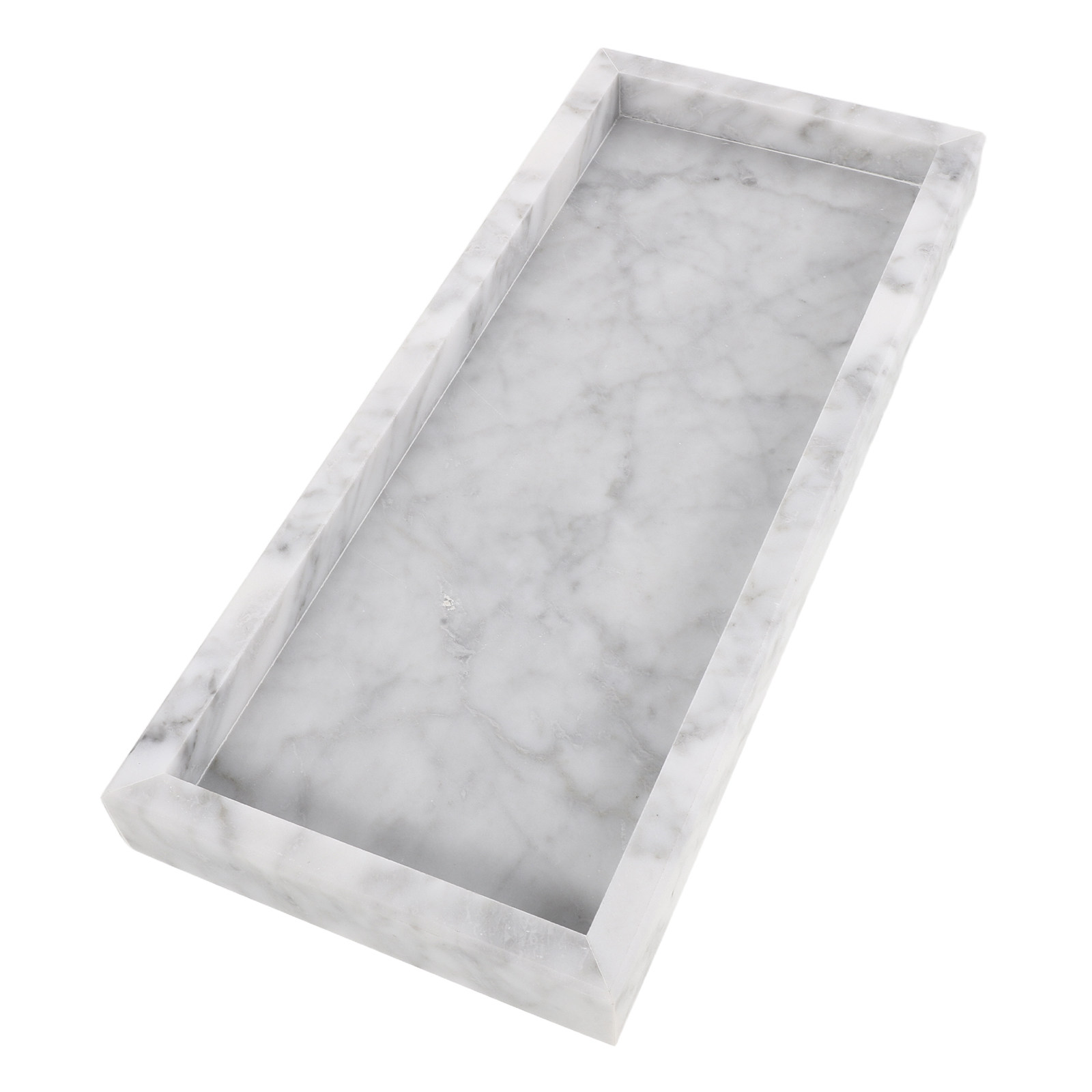 大理石のトレー、長方形。洗面台、キッチン、デスクトップに。1 - Vanity Home Decor のレビューと価格
