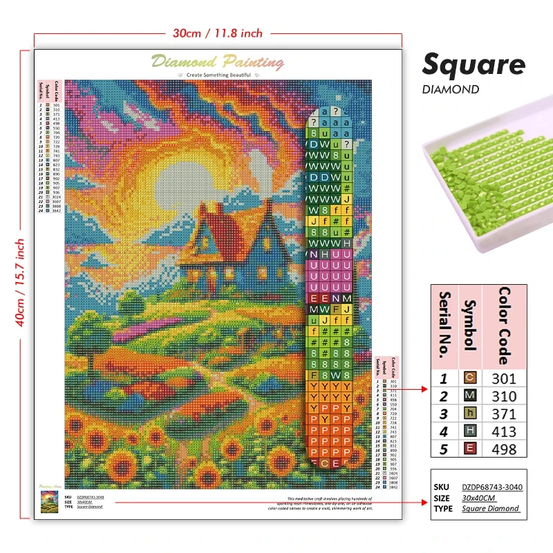 DIY 5D ダイヤモンドペイント、ソードアート・オンライン - Home Decor Online Free のレビューと価格