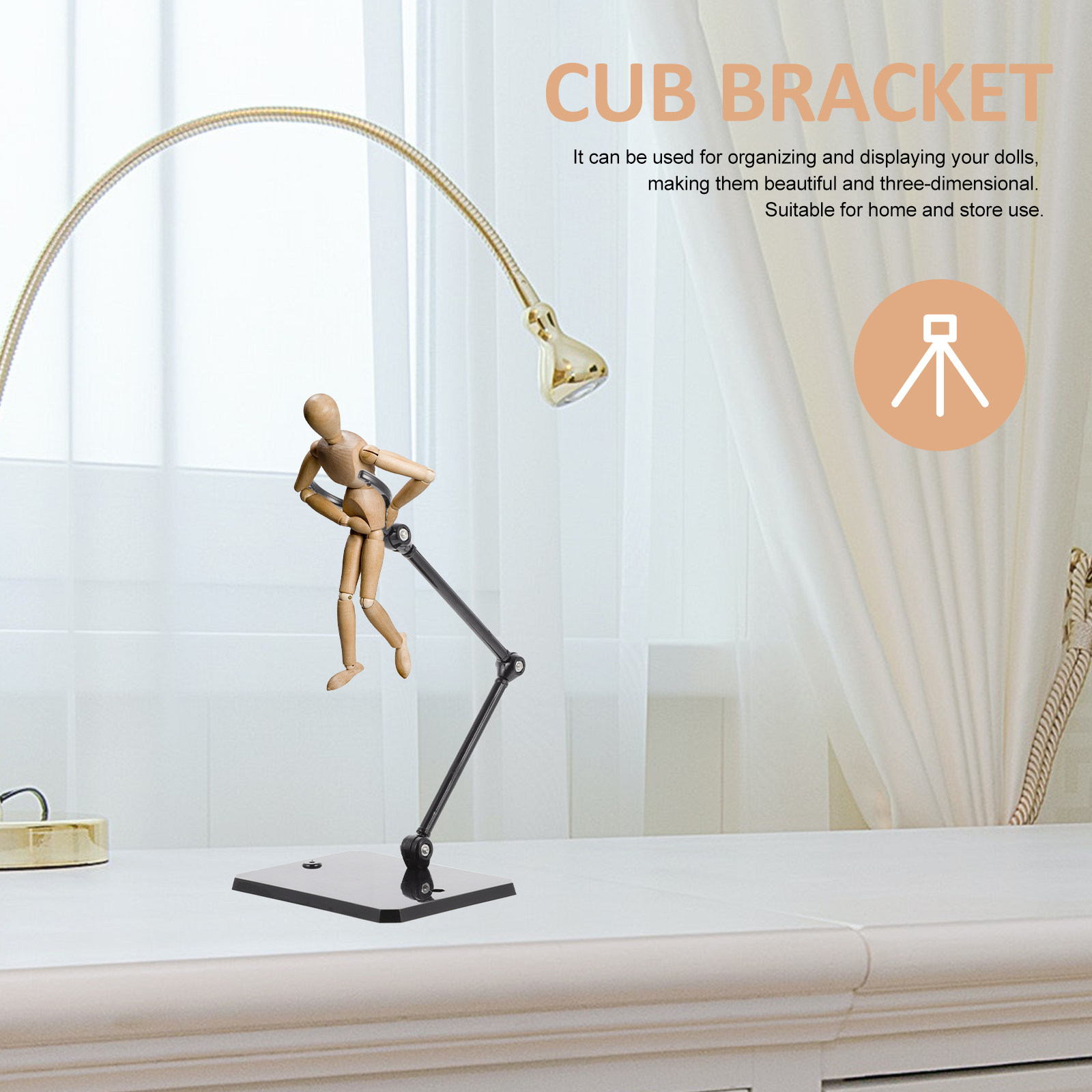 2個セット 調節可能なアクションフィギュアスタンド 2.2c - Home Decor Store のレビューと価格