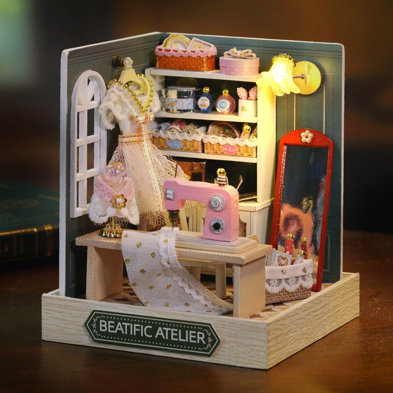 ミニドールハウスキット サクラストリートカフェ ヌードルショ - Home Decor Store のレビューと価格