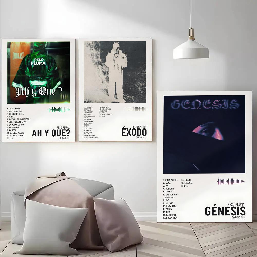 P-Peso P-Pluma アルバムポスター HD ウォー - Home Decor Living Room Ideas のレビューと価格