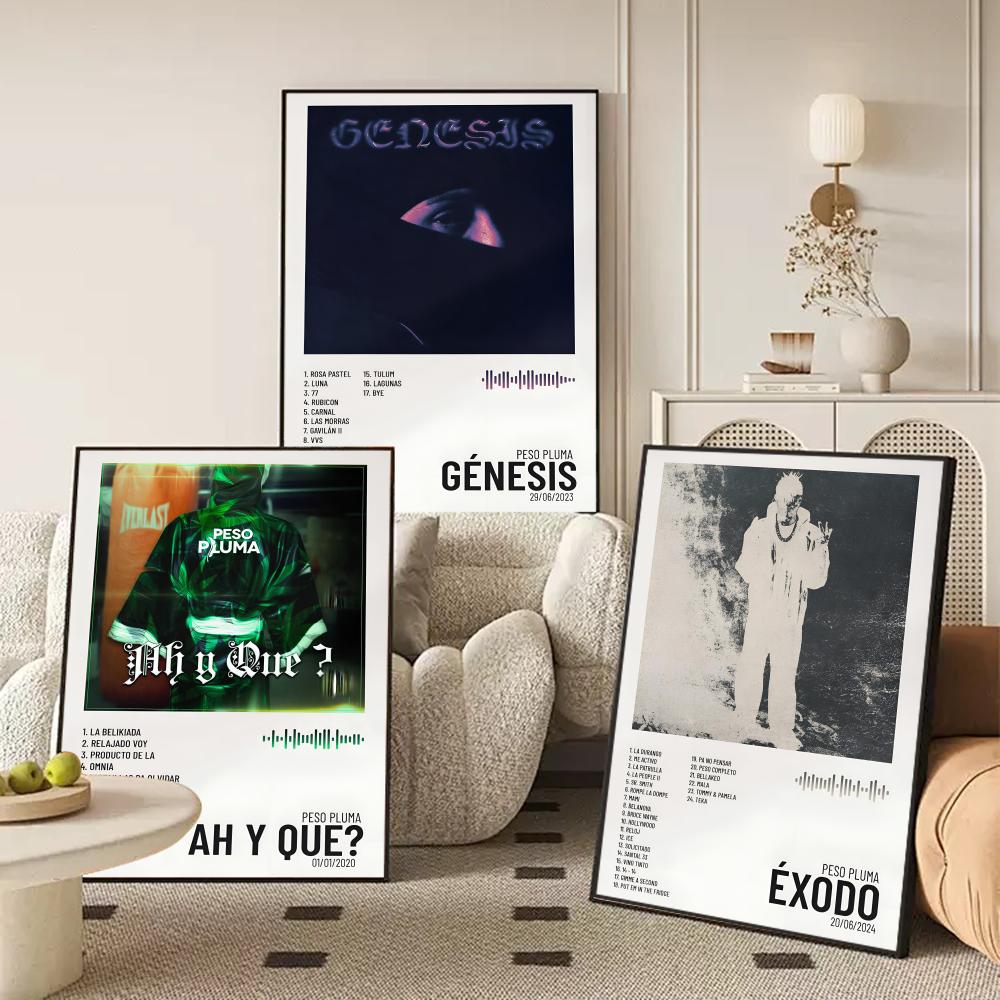 P-Peso P-Pluma アルバムポスター HD ウォー - Home Decor Living Room Ideas のレビューと価格