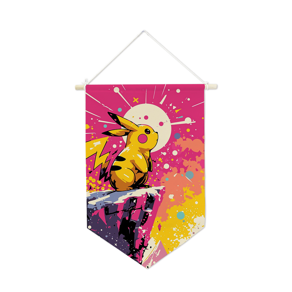 ポケモン吊り下げ布アニメプリント壁装飾キャンバス女性クリエイ - Home Decor Canvas のレビューと価格