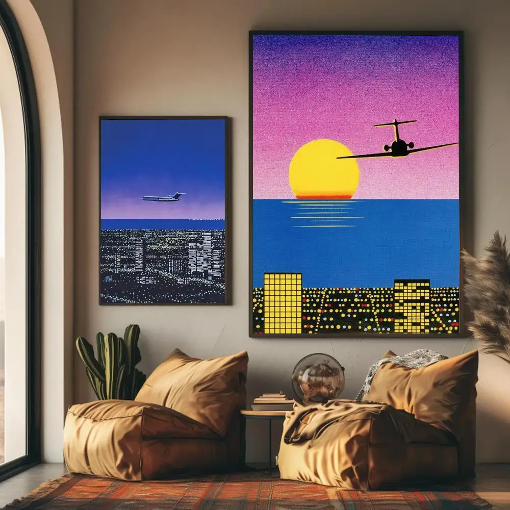 1pc フレームレス H-hiroshi Nagai アート - Abstract Oil Painting のレビューと価格
