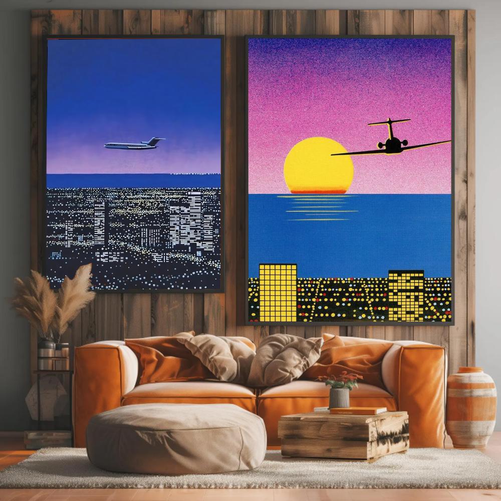 1pc フレームレス H-hiroshi Nagai アート - Abstract Oil Painting のレビューと価格