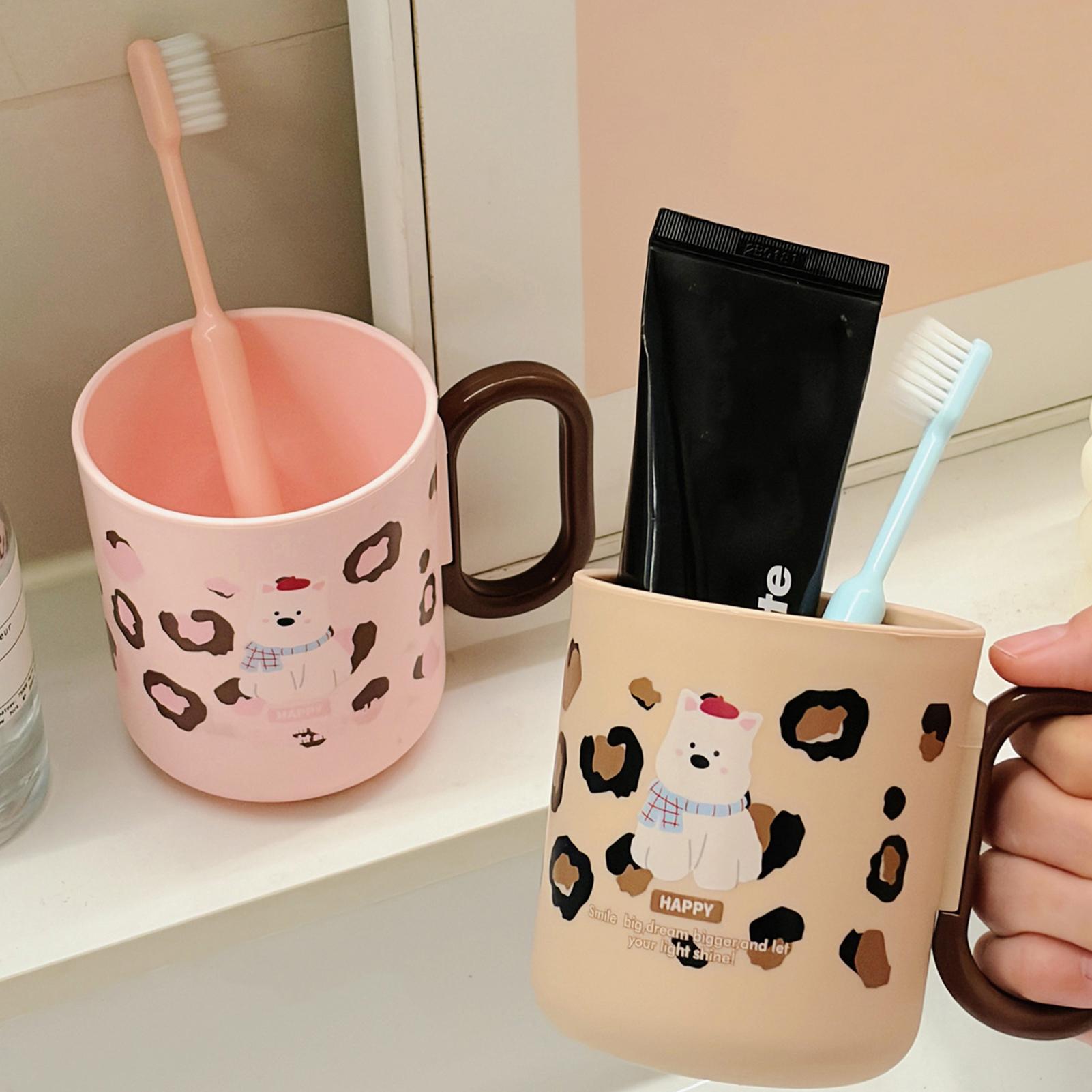 歯ブラシカップ 再利用可能なシングルバスルームカップ マウス - Vanity Home Decor のレビューと価格