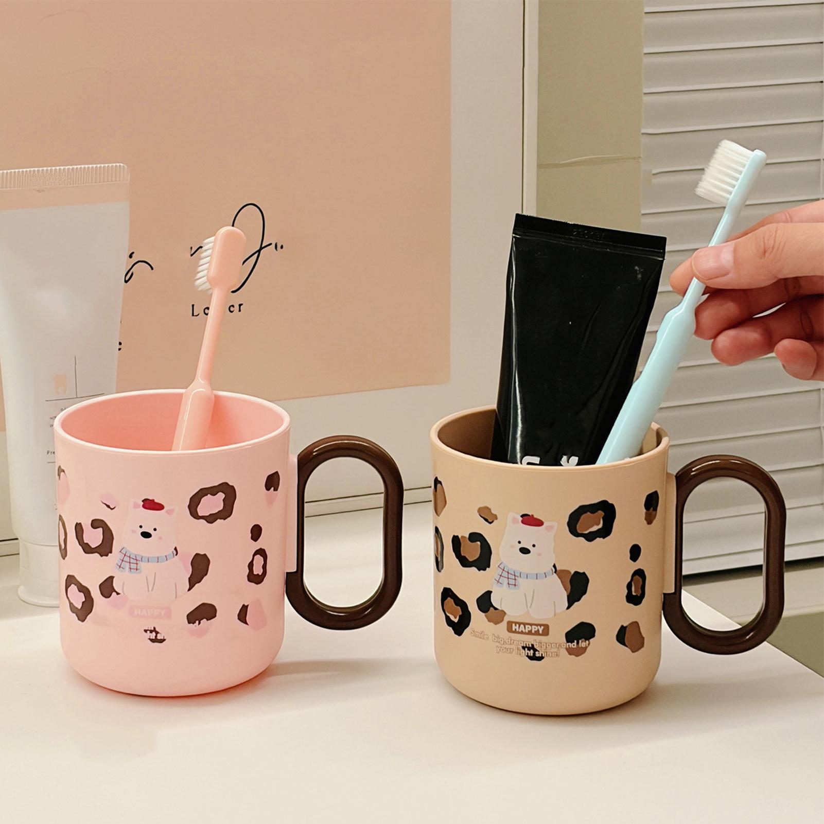 歯ブラシカップ 再利用可能なシングルバスルームカップ マウス - Vanity Home Decor のレビューと価格