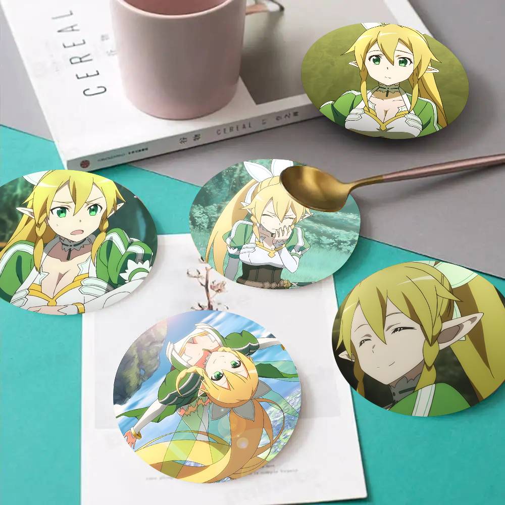 1個入り「リーファ」ソードアート・オンライン 木製コースター - Home Decor Online Free のレビューと価格
