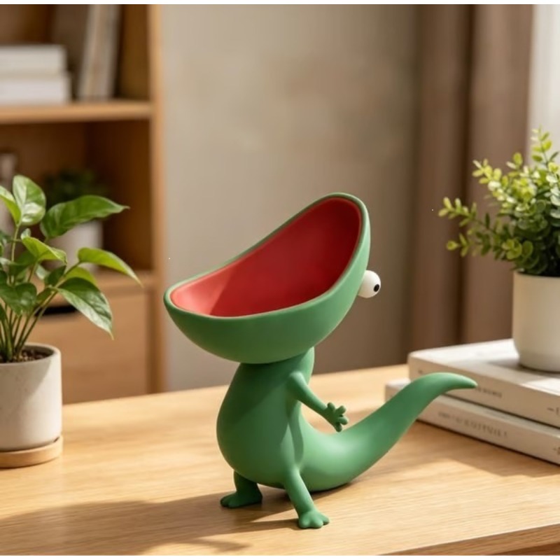 かわいいトカゲ型石鹸ホルダー、漫画風爬虫類石鹸節約器、水切り - Vanity Home Decor のレビューと価格