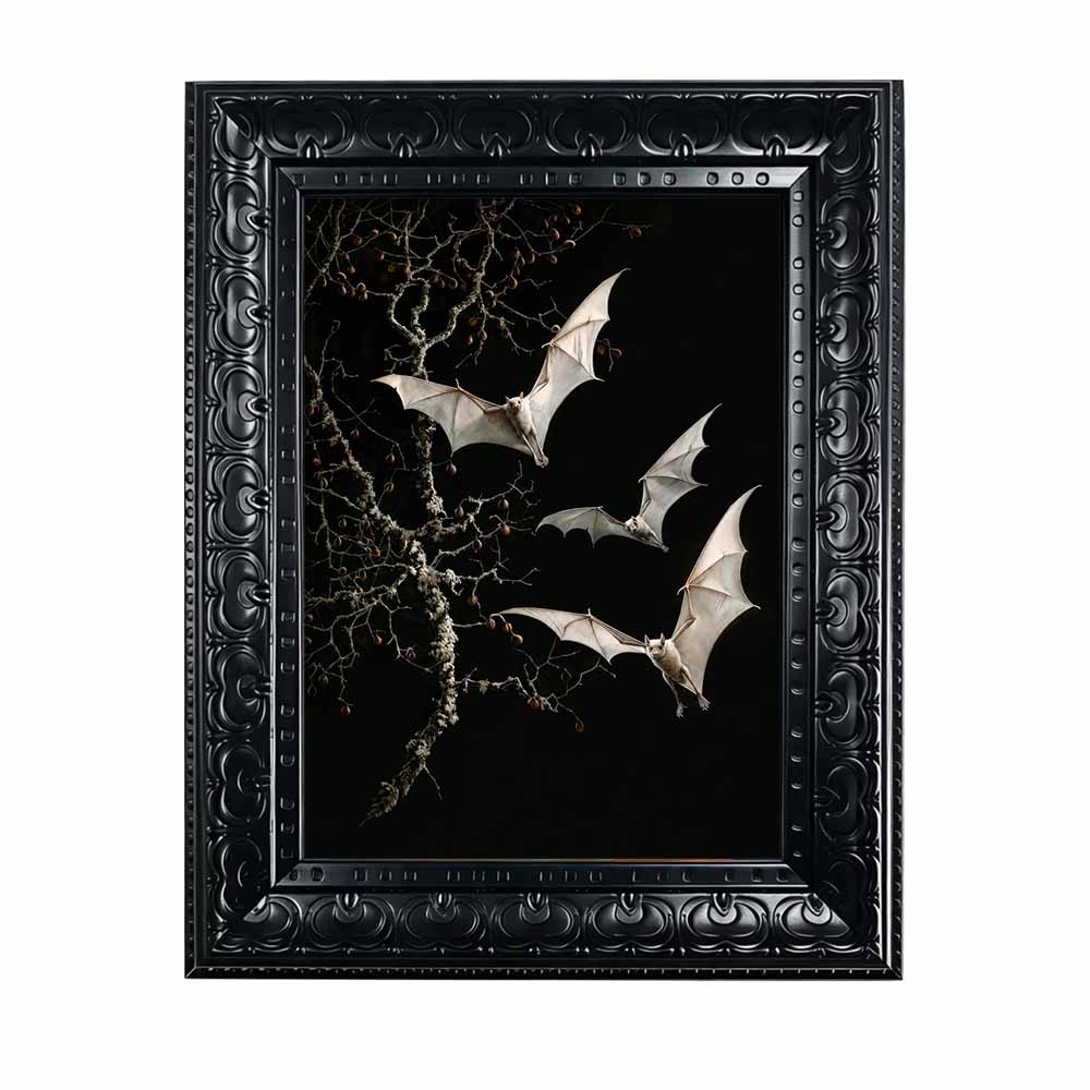 ハロウィンウォールアート ゴシックダークアカデミア バット装 - Abstract Oil Painting のレビューと価格