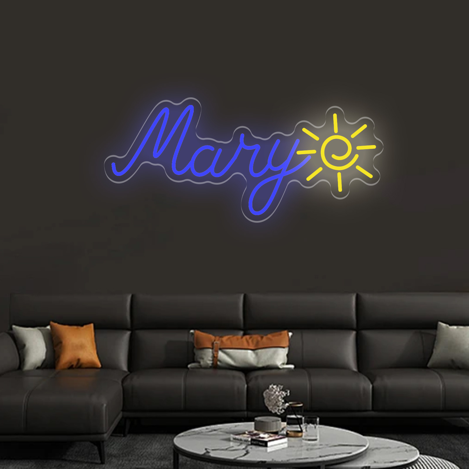 名前と星座入りカスタムネオン、クラブ/庭/パーティー/休日/ - Home Decor Store のレビューと価格