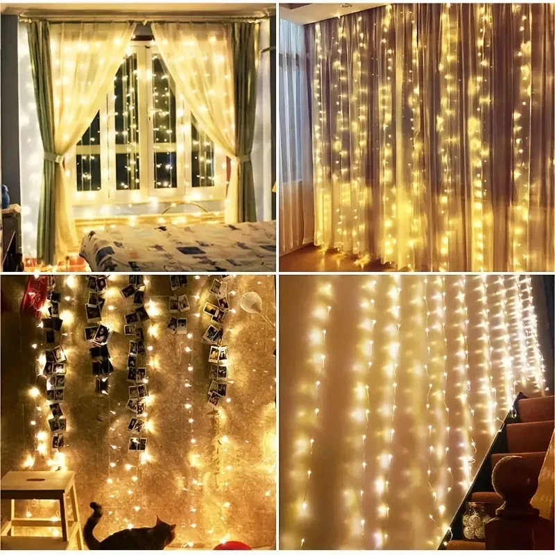 3M-6M クリスマスデコレーションリモコン付きホリデーウェ - Fairy Lights Bedroom のレビューと価格