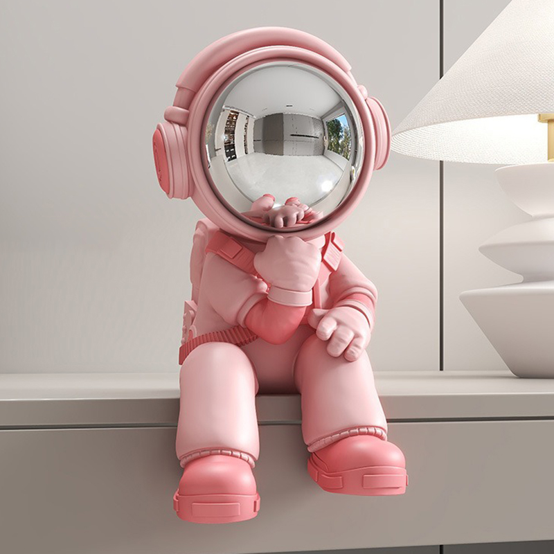 ミニチュア宇宙飛行士の装飾品、リビングルームの美的置物、創造 - Home Decor Living Room Ideas のレビューと価格