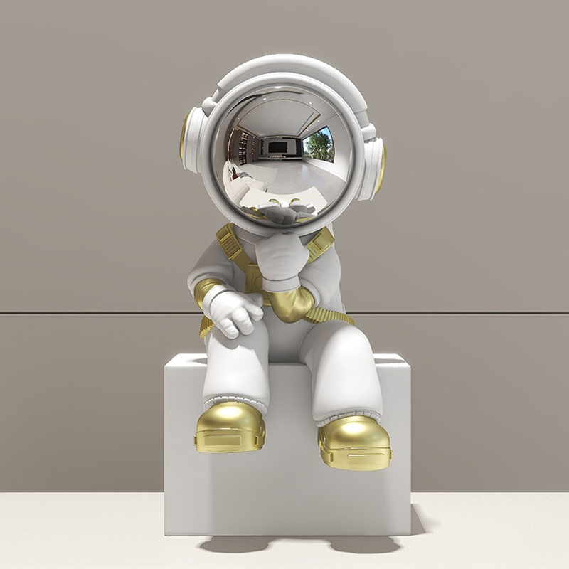 ミニチュア宇宙飛行士の装飾品、リビングルームの美的置物、創造 - Home Decor Living Room Ideas のレビューと価格