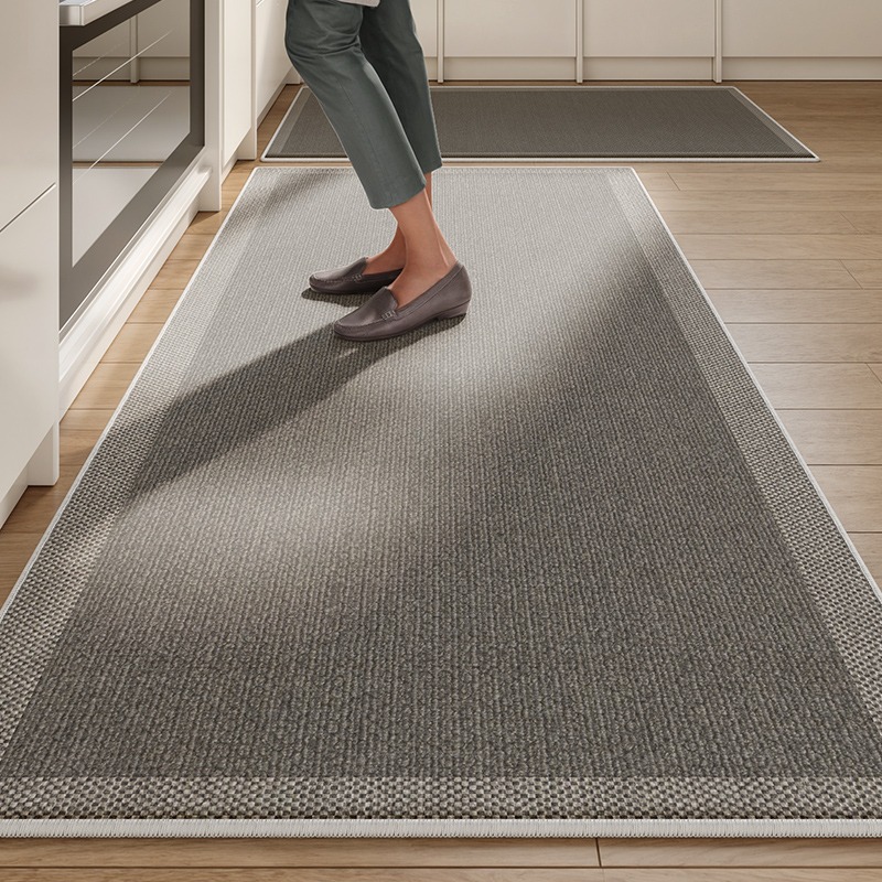 キッチンフロアマット用カーペット ダークグレー カーペット  - Home Decor Online Free のレビューと価格