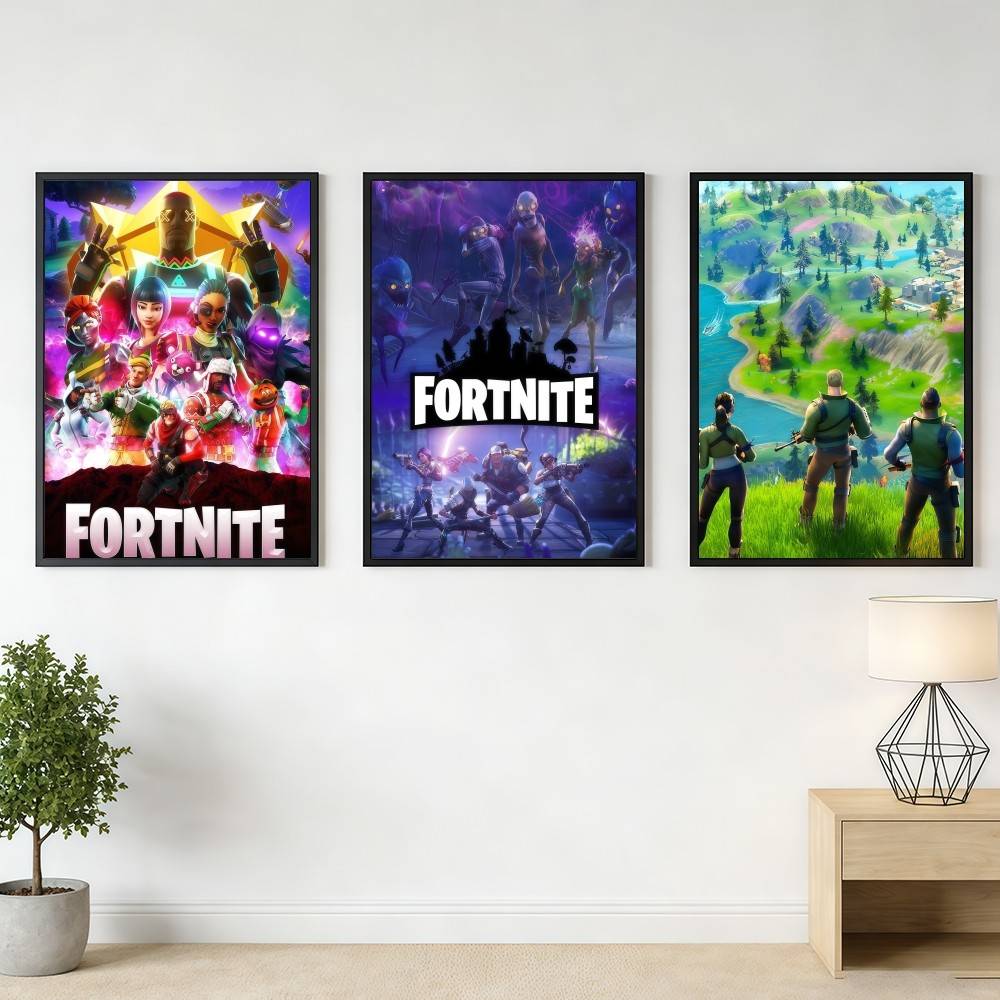 F-FORTNITES-ES オンラインゲームポスターステッ - Home Decor Online Free のレビューと価格