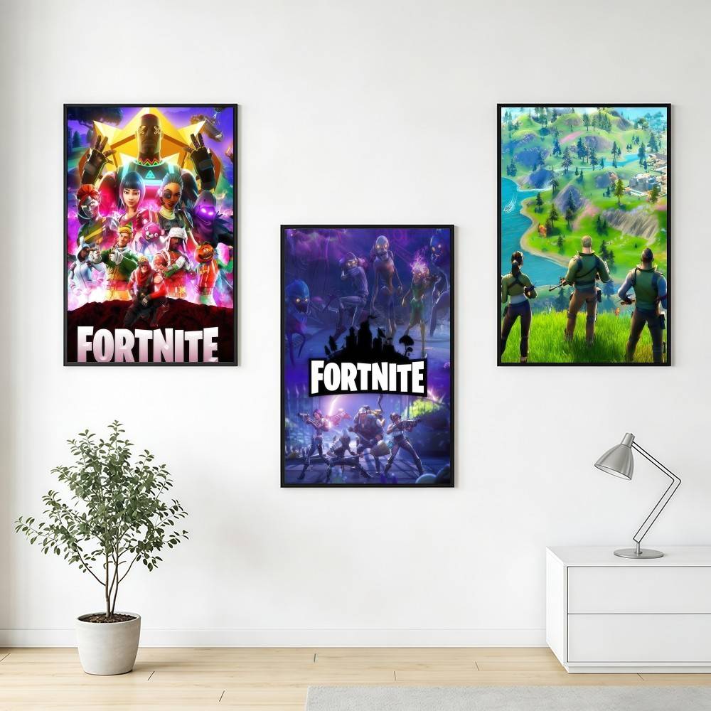 F-FORTNITES-ES オンラインゲームポスターステッ - Home Decor Online Free のレビューと価格