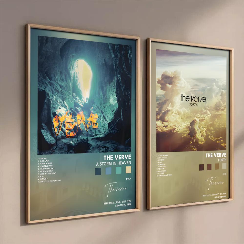 V-Verve アルバムポスター HD ウォールステッカー  - Home Decor Living Room Ideas のレビューと価格