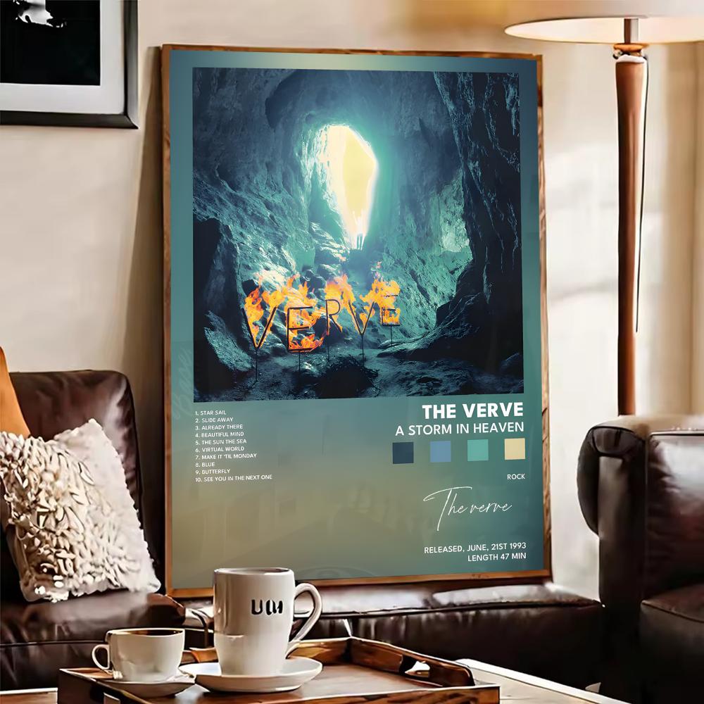 V-Verve アルバムポスター HD ウォールステッカー  - Home Decor Living Room Ideas のレビューと価格