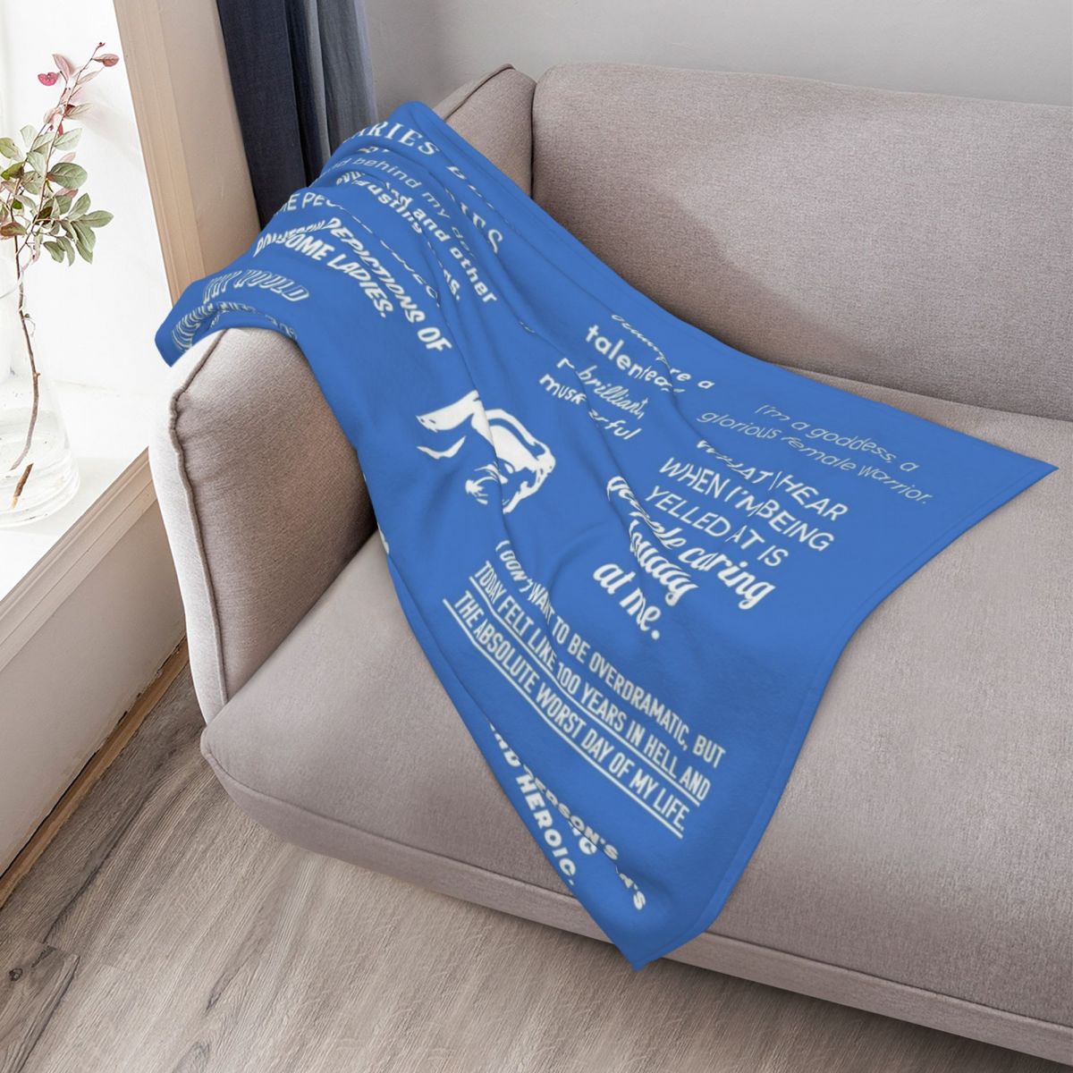 レスリー・ノープ - 言葉をあしらったブランケット、ベビー用 - Home Decor Quotes Ideas のレビューと価格