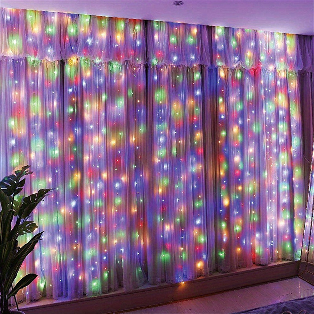 3/6M USB LED カーテン 8 モードリモコンライト - Fairy Lights Bedroom のレビューと価格