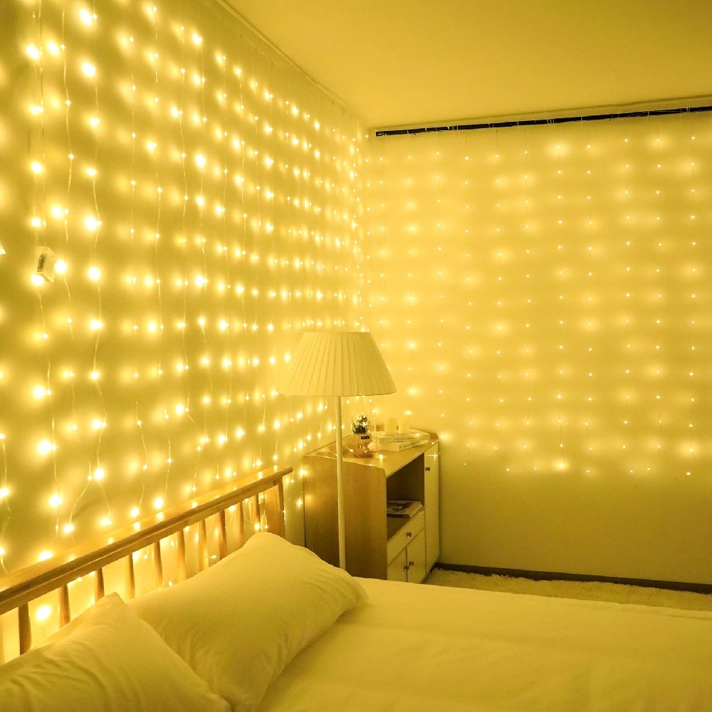 3/6 メートル LED カーテンストリングライト USB  - Fairy Lights Bedroom のレビューと価格