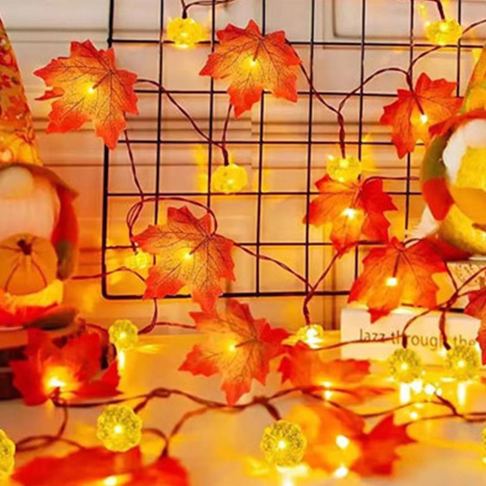 10個のLEDハロウィンパンプキンストリングライト DIYフ - Fairy Lights Bedroom のレビューと価格