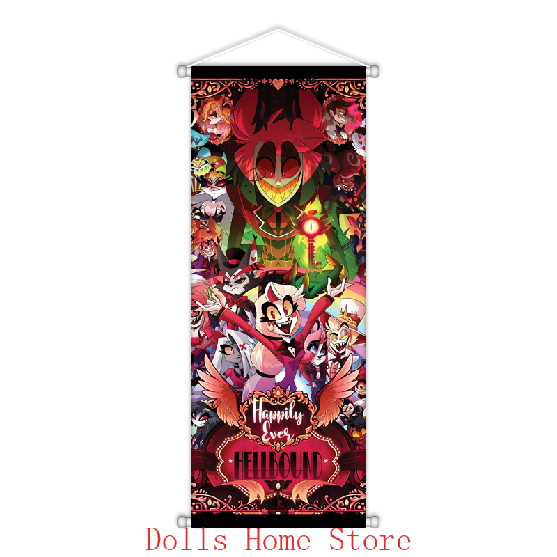 アニメスクロールキャンバス壁掛け絵画家の絵アニメポスター壁ア - Home Decor Canvas のレビューと価格