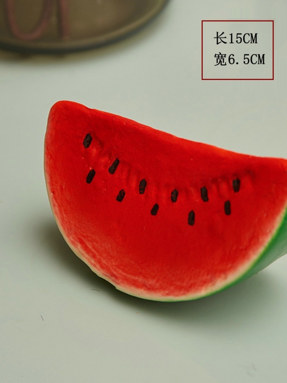 1 個模擬フルーツモデル、スイカのスライス、果物と野菜の装飾 - Home Decor Store のレビューと価格