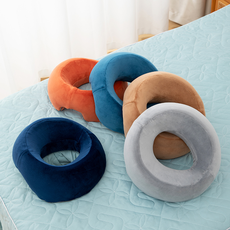 1ピースの丸型サポート力のある通気性のあるフェイスピロー、美 - Home Decor Store のレビューと価格
